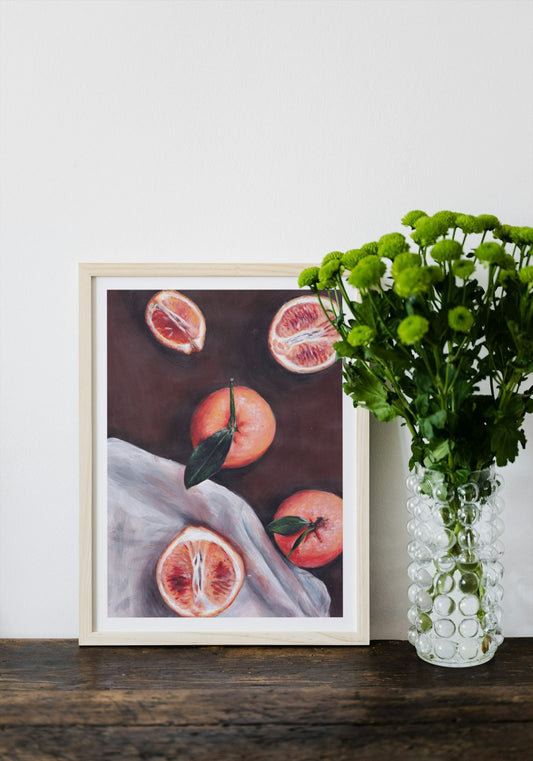 Orange Slices - Fine Art Print